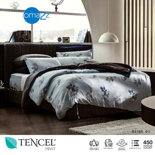 Omazz ปลอกนวม 100x90 นิ้ว รุ่น TENCEL PRINT รหัส REINE 01