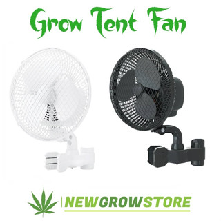 3สี พัดลมหนีบเสา ระบายอากาศสำหรับปลูกต้นไม้ Clip fan Grow Tent ขนาด 6 นิ้ว พัดลมหนีบเสา พัดลมเต๊นท์ปลูกต้นไม้ พัดลมปลูก