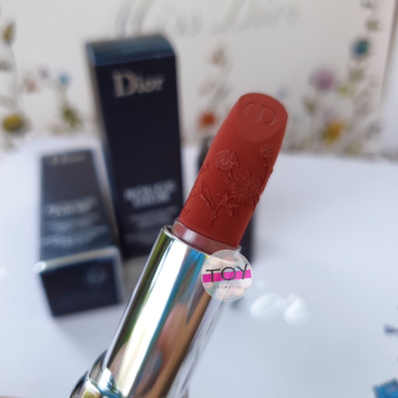 DIOR ROUGE DIOR - MILLEFIORI COUTURE EDITION 1947 Miss Dior Velvet 3.5 ...