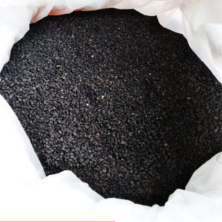 หินภูเขาไฟดำ (หินลาวาดำ Black lava) บรรจุถุง 1 กิโล ขนาด1-5 มิล วัสดุปลูก ผสมดิน โรยหน้ากระถาง แคคตัส (กระบองเพชร) บอนไซ
