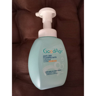 กู๊ดเอจ วิปโฟมอาบน้ำ ช่วยให้ผิวชุ่มชื่น ไม่แห้งตึง GOODAGE Anti-Dry Foaming Bath 450ml. (1 pc.)