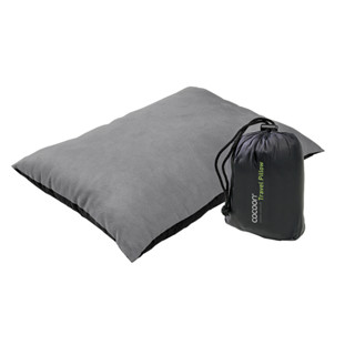 COCOON PILLOW 33x43 SYNTHETIC/MICROFIBER/NYLON - SMOKE GREY CHARCOAL SIZE LARGE - หมอนเดินทาง