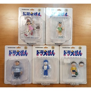 Medicom UDF Doraemon ครบชุด หน้าตาสวยหล่อ Ver. ของแท้ ของใหม่ 5 ตัว Ultra Detail Figure Lot JP หายาก เมดิคอม โดราเอมอน