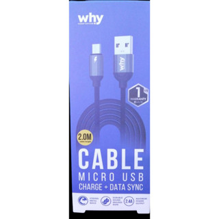 WHY Alpha2 Cable Micro 2.4A 2M #UC-1262A