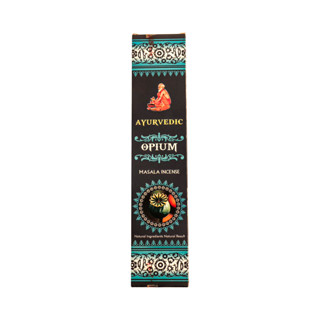 Natural Efe  Indian incense sticks - AYURVEDIC OPIUM ธูปหอมโอเพียม 15g