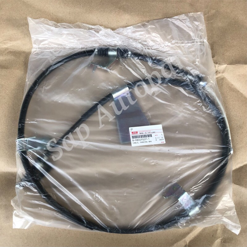 แท้จากศูนย์ สายเบรคมือหลัง RH ISUZU DMAX 4x2 ปี 2003-2011 (8-98007 007-1)
