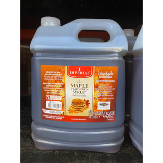 Maple Flavoured Syrup ( Imperial Brand ) 4450 G. น้ำเชื่อมกลิ่นเมเปิ้ล ( ตรา อิมพีเรียล )