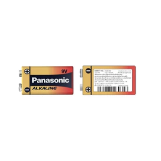 Panasonic Alkaline 9V Shrink pack x1 ชิ้น ถ่านอัลคาไลน์ ชนิด 9V รุ่น 6LR61T/1SL
