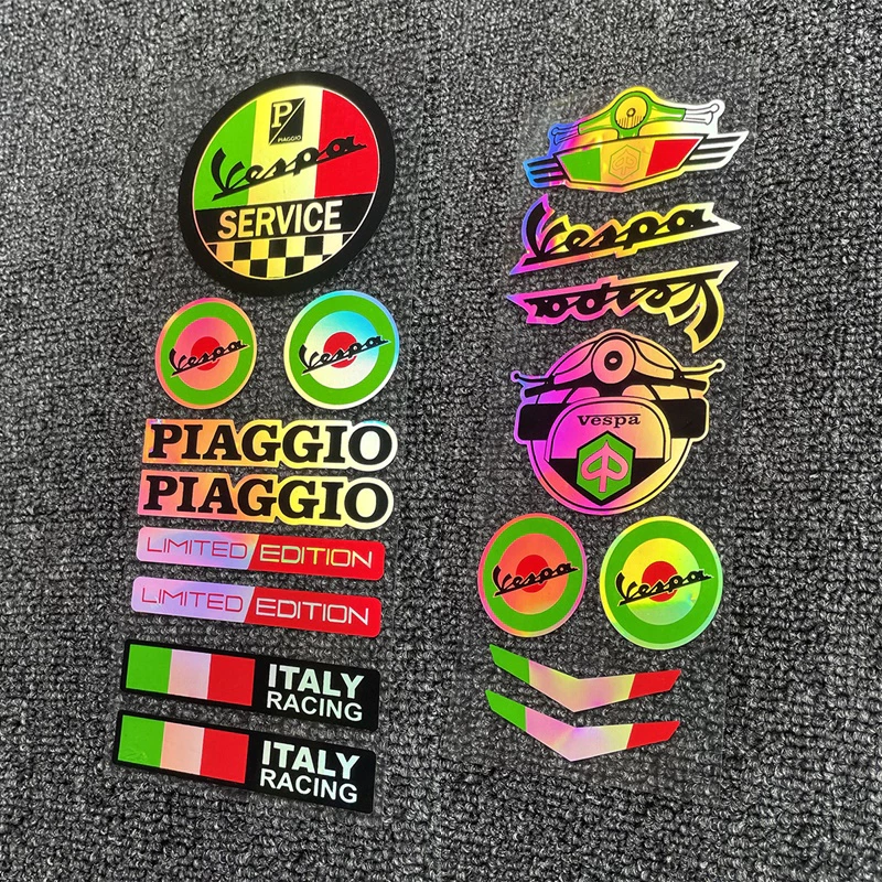 สติ๊กเกอร์แต่งรถ Vespa Piaggio Sprint Primavera