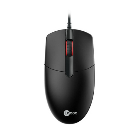 USB LECOO (MS103) Black By LENOVO เม้าส์