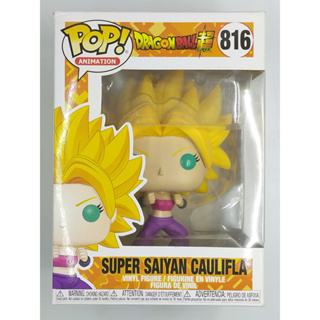 Funko Pop Dragon Ball Z - Super Saiyan Caulifla #816 (กล่องมีตำหนินิดหน่อย)