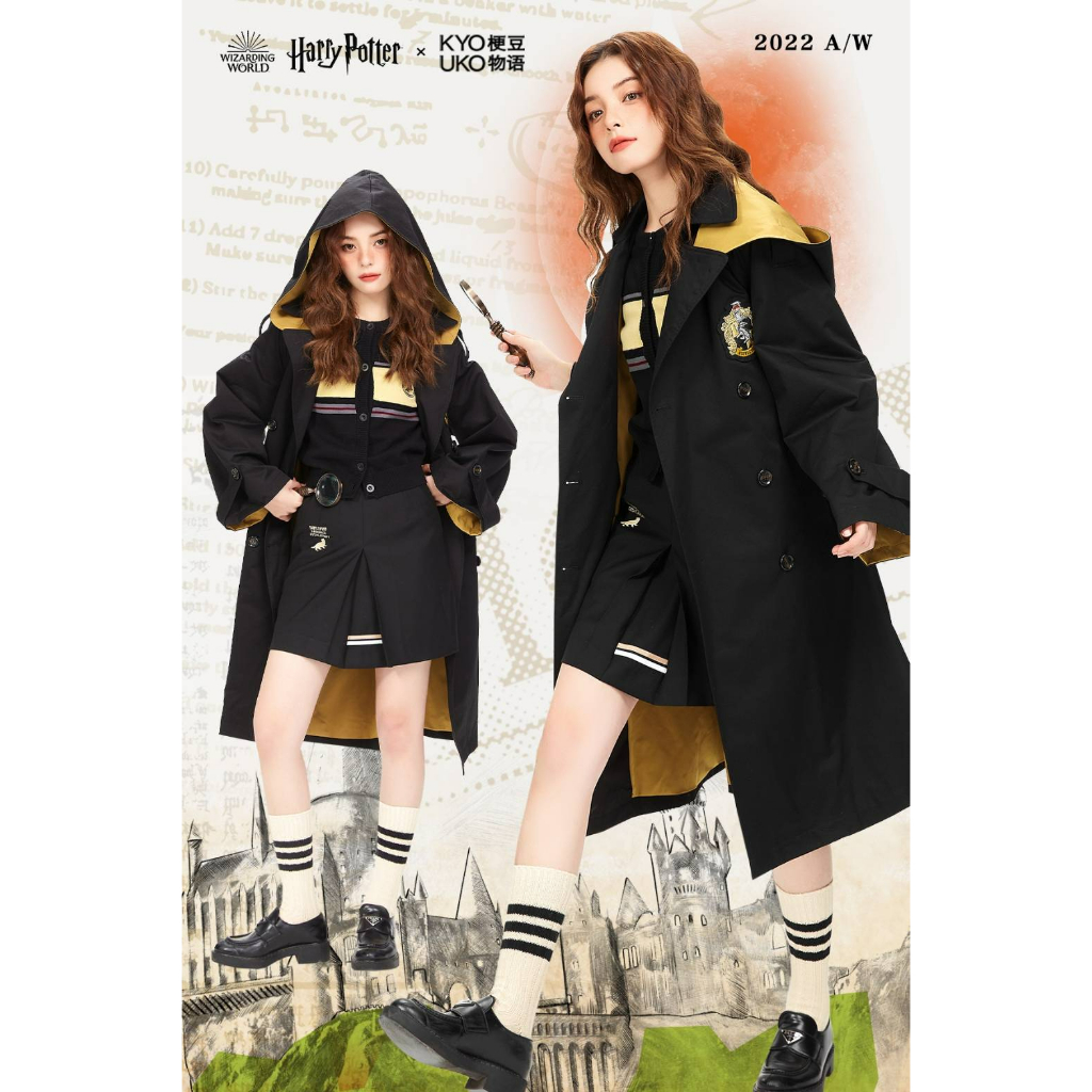 [Pre-order]Kyouko x Harry Potter เสื้อกันลมทรงพ่อมด แม่มด แฮร์รี่พอตเตอร์