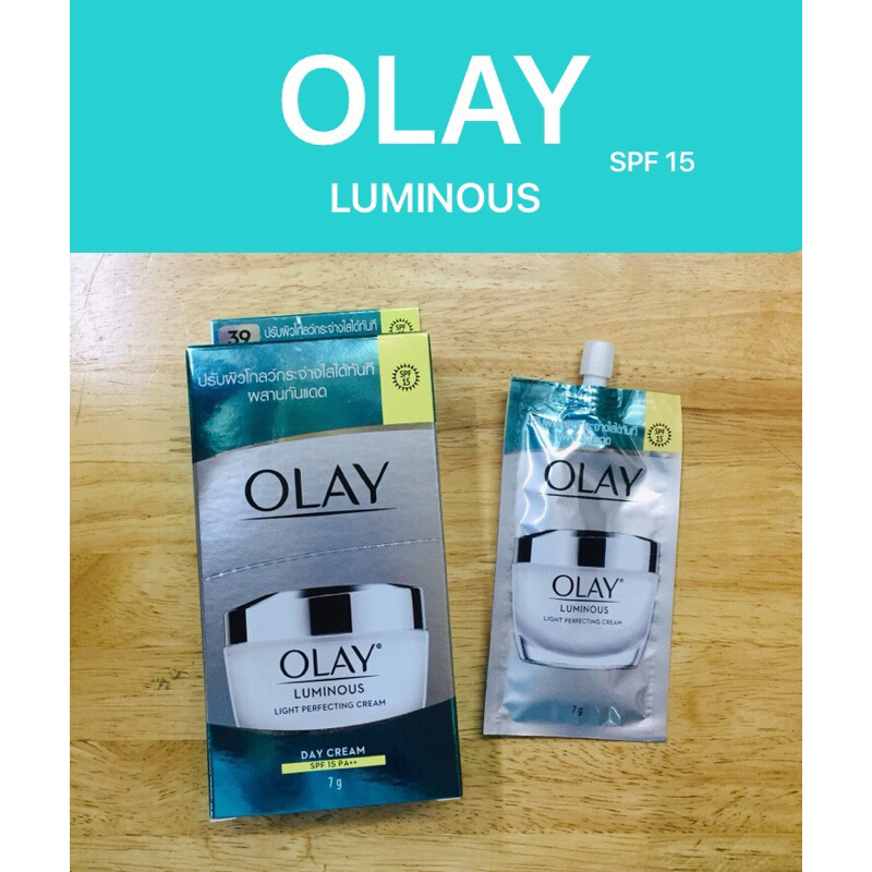 OLAY LUMINOUS โอเลย์ฟื้นบำรุง ผิวโกลว์สวย บรรจุ 6 ซอง (7g ต่อซอง)