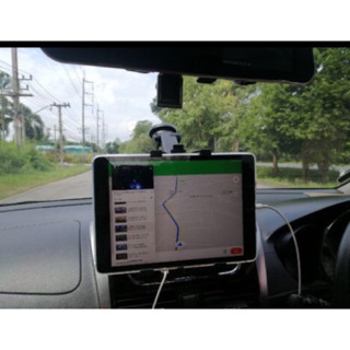 ที่วางไอแพด ที่ยึดในรถ Car Holder รุ่น Q-5 แท่นวางโทรศัพท์ Ipad/แทบเล็ท แบบติดกระจกและคอนโซลรถ