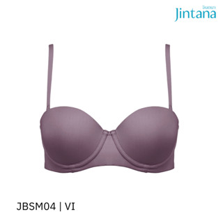 Jintana เสื้อชั้นใน (เสริมโครง) รุ่น Smoothie2 รหัส JBSM04 สีม่วง