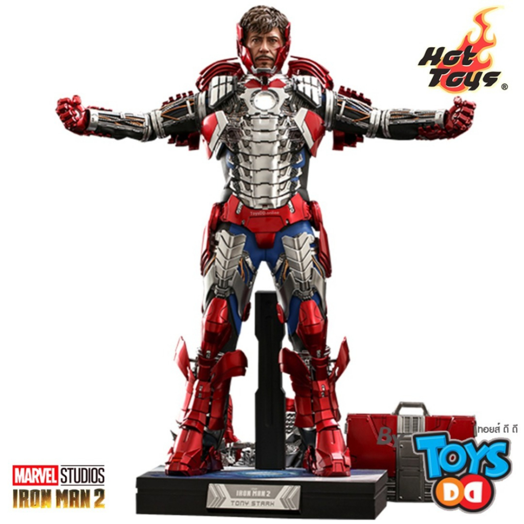 Hot Toys MMS600 Tony Stark (Mark V Suit up Version) (Iron Man 2) 1/6th Scale (Deluxe Version)
