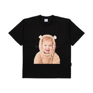 acmé de la vie ADLV BABY FACE BEAR DOLL Short Sleeve T-Shirt (BLACK)