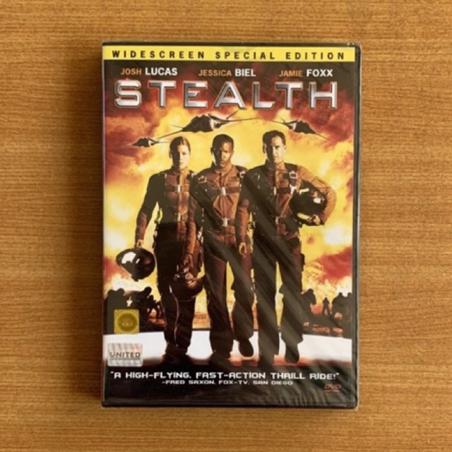 DVD : Stealth (2005) สเตลท์ ฝูงบินมหากาฬถล่มโลก [มือ 1] Jamie Foxx / Jessica Biel ดีวีดี หนัง แผ่นแท