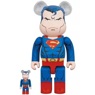 ใหม่พร้อมส่ง ของแท้ BE@RBRICK Superman (Batman Hush Ver) 400%+100%