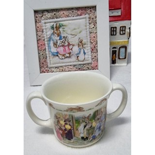 แก้วเซรามิค British Royal Doulton Bone China Double Handle Mug