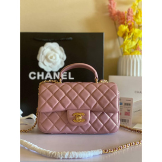 Chanel classic8 tophandle Grade vip size 20 cm ราคา 6200 บาท อปก.Fullboxset
