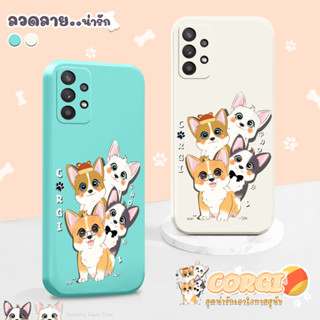 เคสน้อนหมาคอร์กี้  รุ่น samsung A Series (เคสมือถือซัมซุง) (เคสน้องหมา)