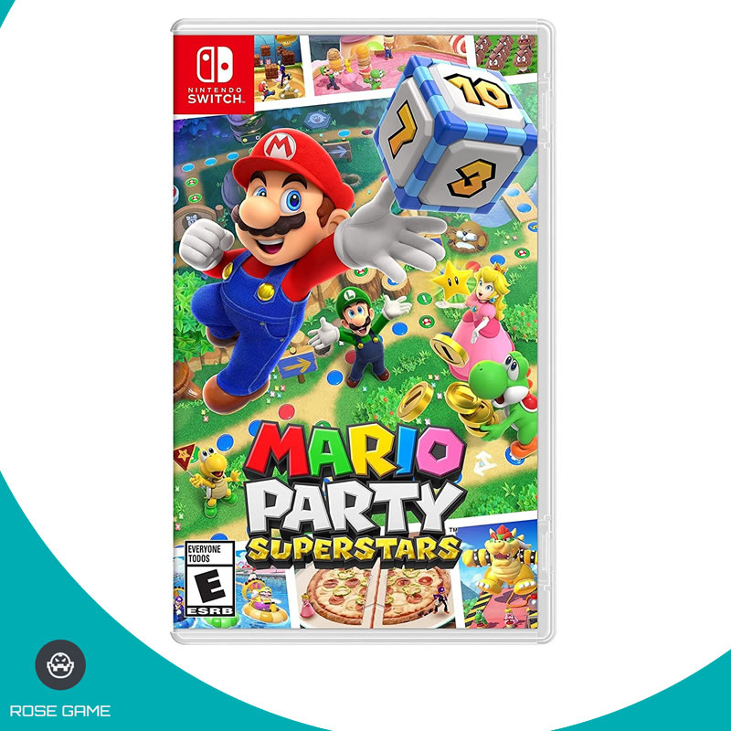 สินค้ามือ1 NSW Mario Party Superstars Nintendo switch game [US-ASIA] english นินเทนโด้ สวิตช์ แผ่นเกม