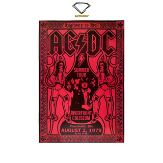 💎Intelligent | โปสเตอร์ AC/DC | ขนาด 23.5x34.5 นิ้ว | x 1 แผ่น เอซี/ดีซี โปสเตอร์วงดนตรี acdc โปสเตอร์acdc