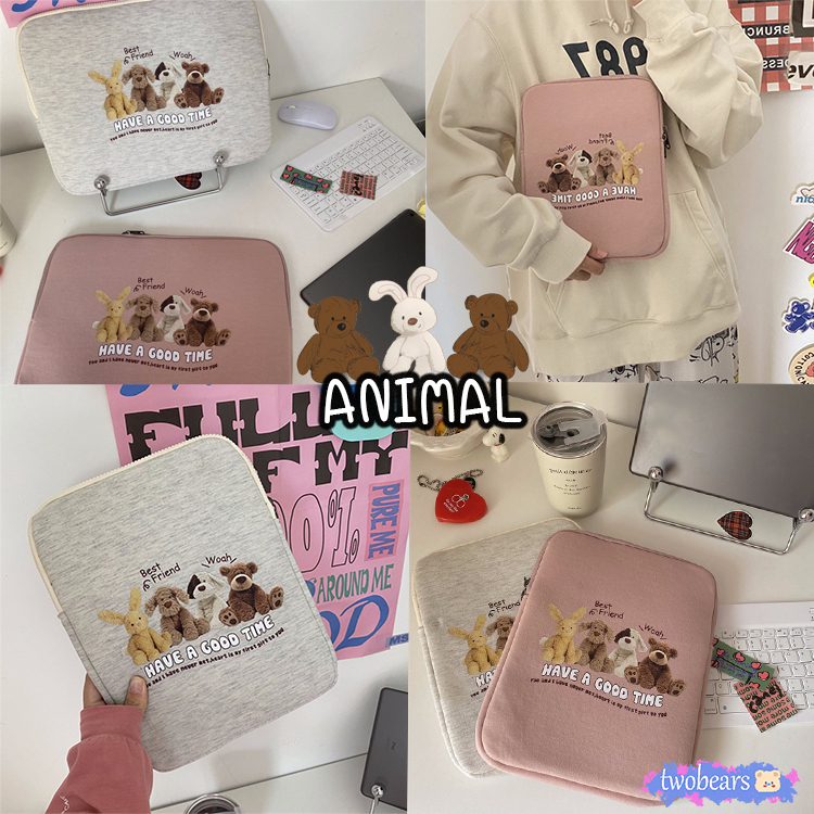 พร้อมส่ง กระเป๋าสำหรับไอแพด กระเป๋าไอแพด เคสแล็ปท็อป ลายน่ารัก Pro11 10.5 10.2 10.9 Air5 Air4 Gen8 Gen9 9.7 Air1,2