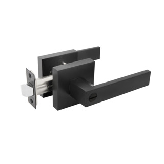 SOLEX ลูกบิดก้านโยก Lever Lock No. 1704BLACK-BK(ห้องน้ำ)