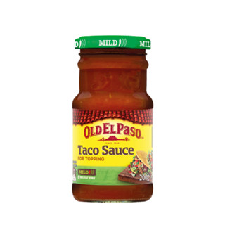 โอลด์ เอล พาโซ ซอส ทาโก้ เผ็ดน้อย แบบเม็กซิกัน 200 กรัม - Old El Paso Taco Sauce Mild Mexican 200g