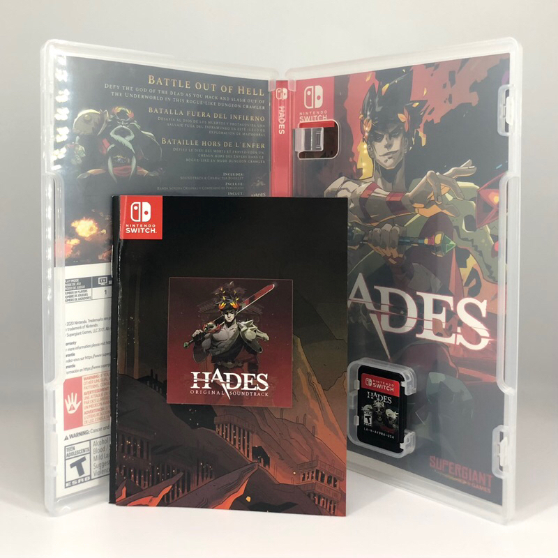 [มือ2] HADES , NINTENDO SWITCH ,US ,ENG