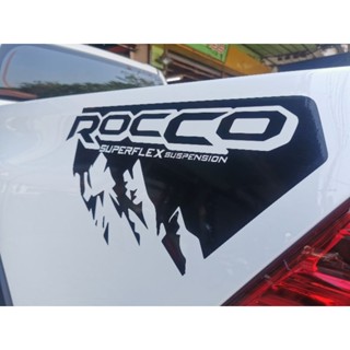 สติ๊กเกอร์ติดท้าย Rocco