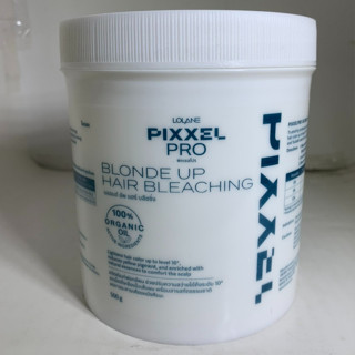 Lolane Pixxel Pro Blonde Up Hair Bleaching โลแลน พิกเซล โปร บลอนด์อัพ บลีชชิ่ง ผงฟอก ออร์แกนิค ออยล์ กัดสีผม ฟอกขาว 500g