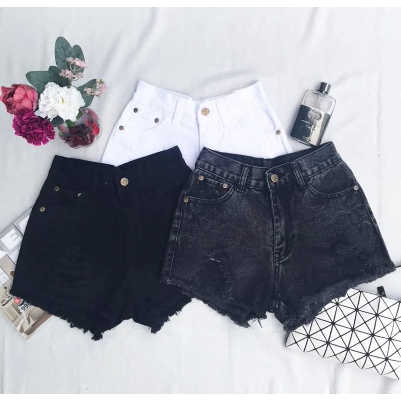 กางเกงยีนส์ขาสั้น แฟชั่น🔥พร้อมส่ง มีไซส์เล็กไปจนถึงไซส์ใหญ่