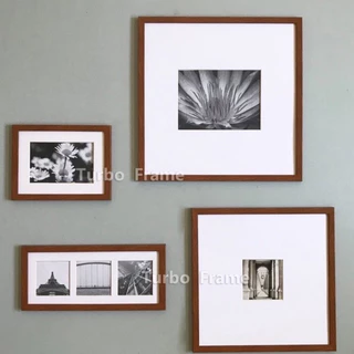 กรอบรูปตกแต่งบ้าน กรอบรูปพร้อมเม้า เพื่อใส่ภาพครอบครัว และภาพงานพิธีต่างๆ ของขวัญให้ผู้ใหญ่ ของขวัญวันเกิด งานเกษียณ