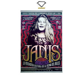 💎Intelligent | โปสเตอร์ Janis Joplin | ขนาด 23.5x34.5 นิ้ว | x 1 แผ่น แจนิส จอปลิน โปสเตอร์วงดนตรี