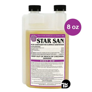 CLstarsan8 FIVE STAR - STAR SAN, no-rinse sanitizer 8oz