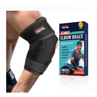 Featol tennis elbow brace ผ้าสวมซัพพอร์ตข้อศอก by hh