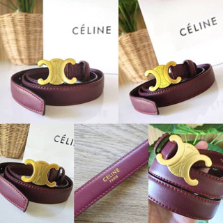 CL Vintage Logo Leather Belt