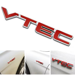 โลโก้ VTEC ตกแต่งรถยนต์เพื่อความสวยงาม👍