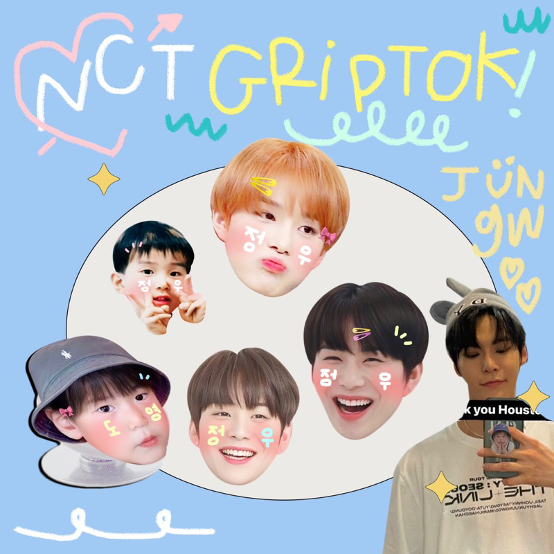 กริ๊ปต็อก ที่ติดมือถือ จองอู griptok jungwoo nct