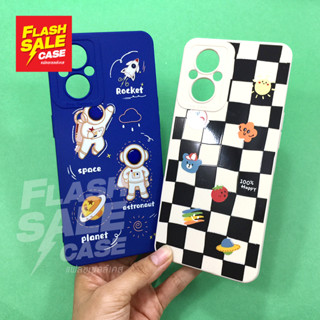 Oppo A3S A5/2020 A15 A16 A16K A17 A31 A54 A57 2022 A92 เคสมือถือนิ่ม TPU กันเลนส์กล้องนูนลายการ์ตูน