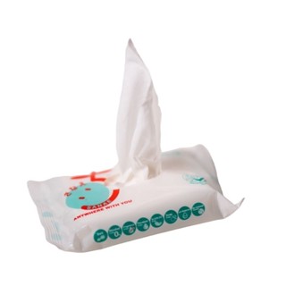 Sanae Wet Wipes กระดาษเปียก กระดาษเช็ดหน้า ผ้าเช็ดหน้า สูตรน้ำเกลือ ซาเน่ ทิชชู่เปียก น้ำเกลือ เช็ดหน้า ไม่มีแอลกอฮอลล์