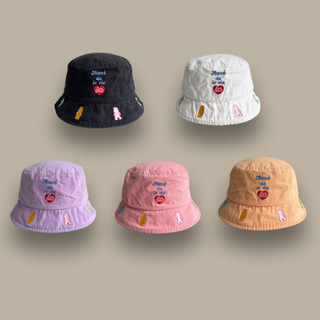 (พร้อมส่ง🌷) Bucket hat Care bears หมวกบักเก็ต หมวกยีนส์