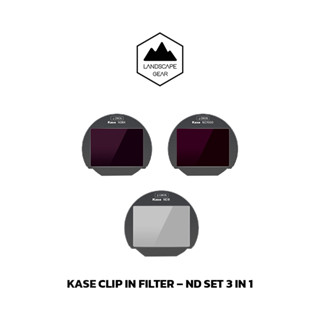 Kase Clip-In ND Filters Set ฟิลเตอร์ สำหรับติดหน้า Sensor กล้องมิลเลอร์เลส