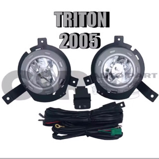 1000ไฟตัดหมอก/ไฟสปอร์ตไลท์ MITSUBISHI TRITON 2005-2008 ทรงห้าง3"