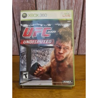 แผ่น XBOX360 เกม Ufc Undisputed 2009  Zone:Pal แผ่นแท้