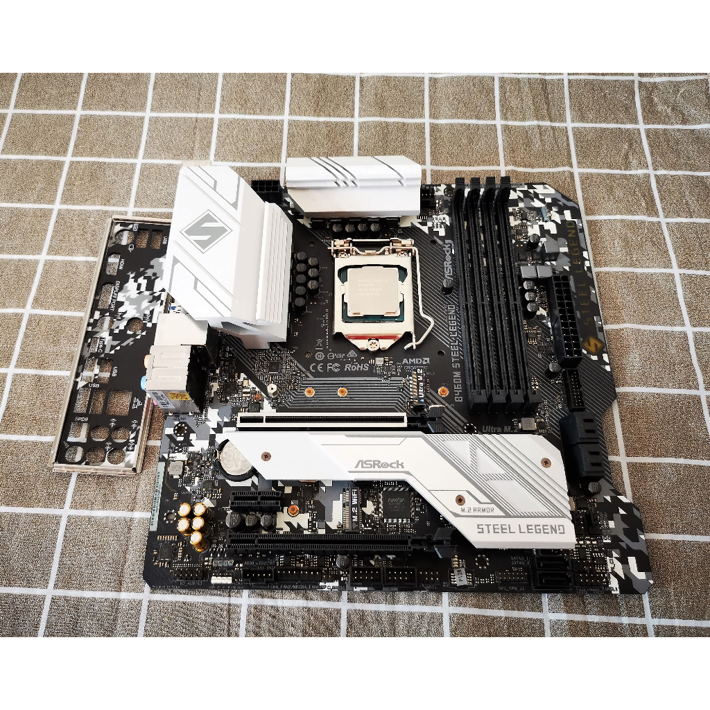 เซ็ตมัดรวม บอร์ด B460M + ซีพียู i5 10400F **สินค้ามือ2 สภาพดี