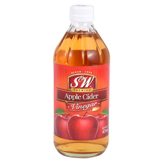 ACV เอสแอนด์ดับบลิว น้ำส้มสายชูหมักจากแอปเปิล 473 มล. KETO-FRIENDLY